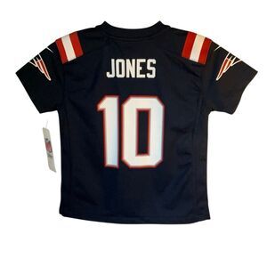 NWT Nike Big Boys NFL Mac Jones Patriots Shirt, M